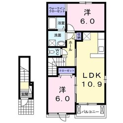 グリーンヒル三城弐番館B･Cの物件間取画像